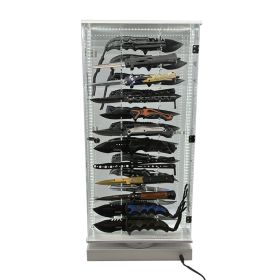 Streetwise 2 Sided 24 Count Knife LED Rotating Display