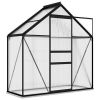 Greenhouse Anthracite Aluminum 14.3 ft¬≤