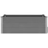 Garden Raised Bed WPC 59.1" x 19.7" x 21.3" Gray