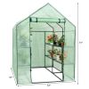 8 shelves Mini Walk In Greenhouse Outdoor Gardening Plant Green House