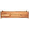 Garden Raised Bed Acacia Wood 39.4"x11.8"x9.8"