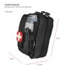 Field First Aid Kit (IFAK) | 44 Piece | Compact Personal First Aid Kit | Backpacking;  Camping;  Emergency;  Travel;  Tactical;  Go Bag;  Bug Out Bag;